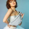 MIRASHAKU IRIDESCENT QUILT Savvy Genți Crossbody