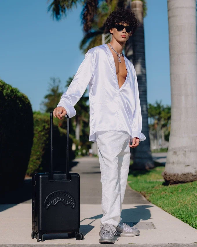 MONEYBEAR MOGUL BAGAJ DE MÂNĂ CU CARCASĂ RIGIDĂ (NEGRU)