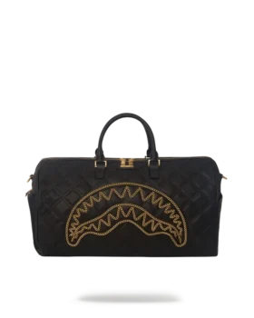 NOIR QUILT GOLD CHAIN SHARK Genți De Voiaj