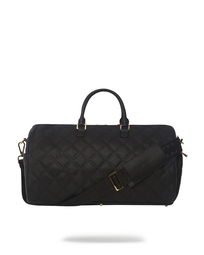 NOIR QUILT GOLD CHAIN SHARK Genți De Voiaj