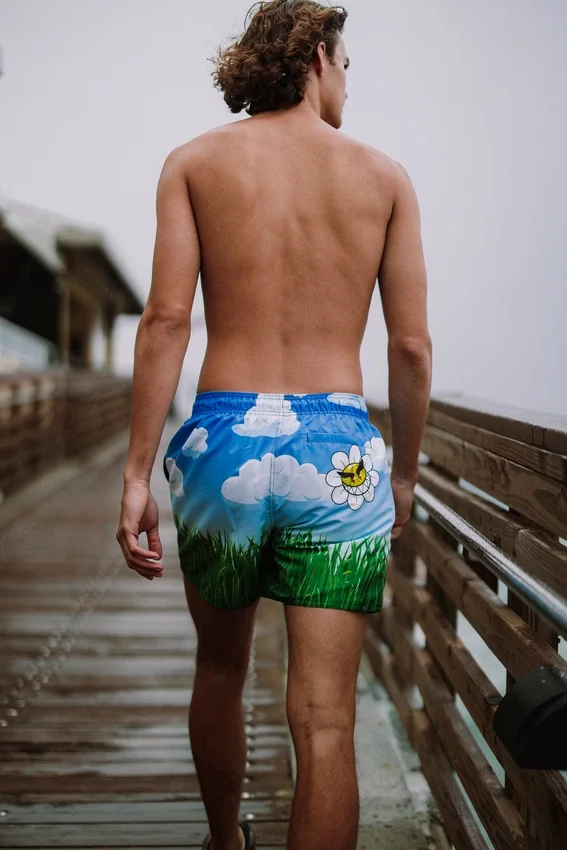 ȘORT DE COSTUME DE BAIE CRAZY DAISIES