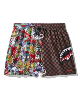 ȘORT DE COSTUME DE BAIE STICKER CREW