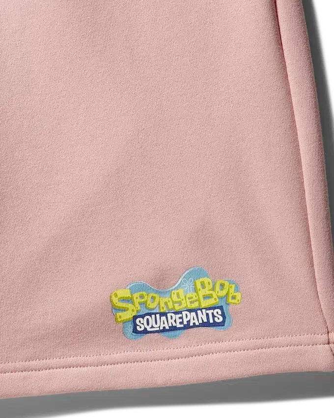 ȘORTURI TRICOTATE SPONGEBOB (ROZ)