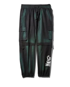 PANTALONI DE JOGGING CARGO ARMY TIE DYE