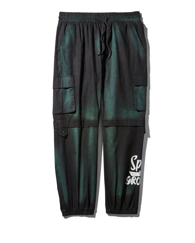 PANTALONI DE JOGGING CARGO ARMY TIE DYE