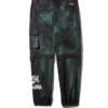 PANTALONI DE JOGGING CARGO ARMY TIE DYE
