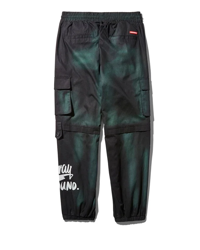 PANTALONI DE JOGGING CARGO ARMY TIE DYE