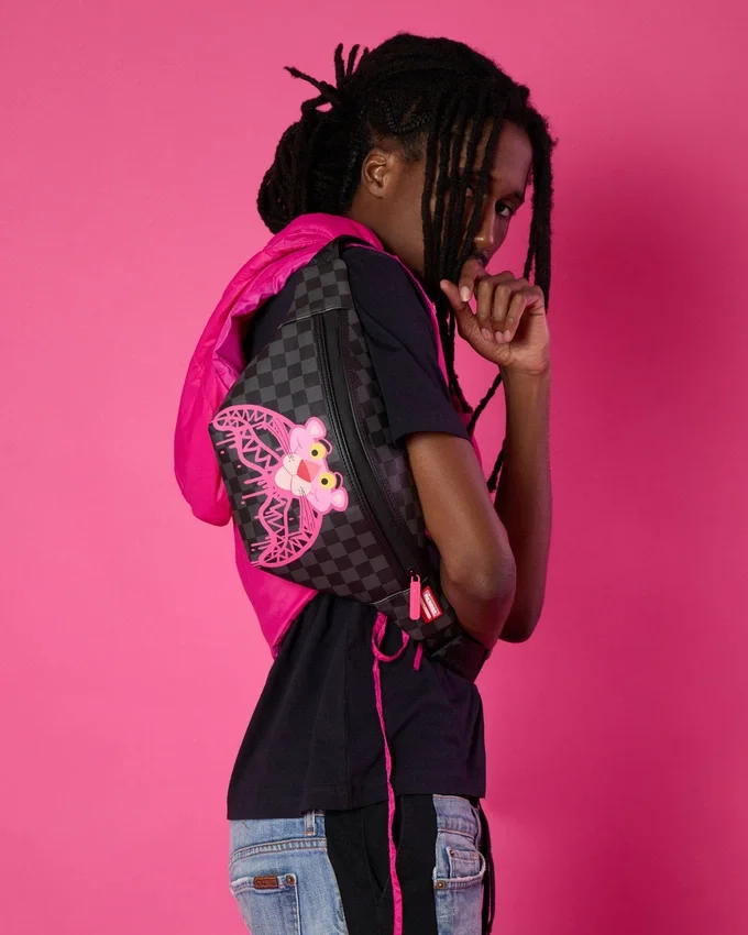 PANTERA ROZ DIAMANT Shark Savvy Crossbody