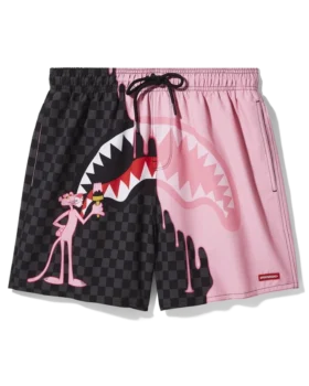 PANTERA ROZ ȘORT DE COSTUME DE BAIE ROZ PENTRU PICTOR