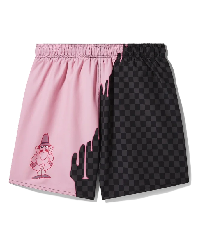 PANTERA ROZ ȘORT DE COSTUME DE BAIE ROZ PENTRU PICTOR