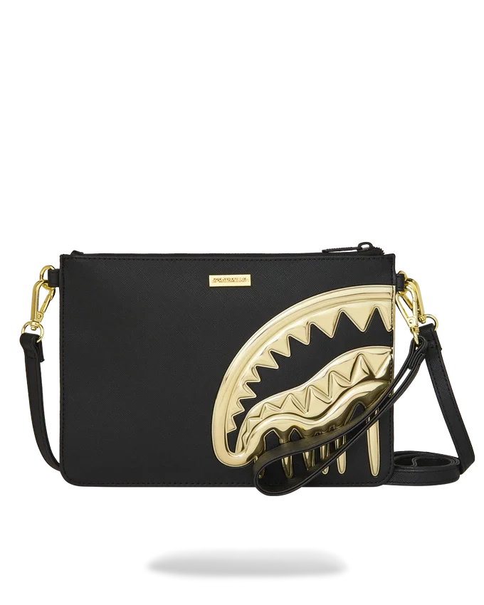 POȘETĂ CROSSOVER GOLDHEART SHARK DRIP