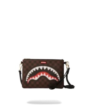 POȘETĂ CROSSOVER SHARKS IN PARIS CU EFECT DE BLUR