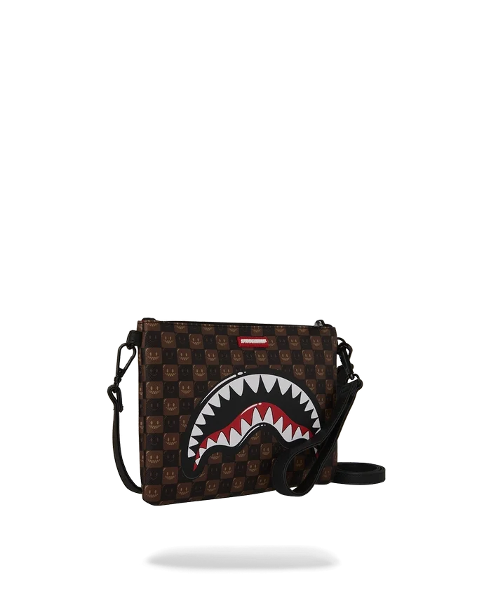 POȘETĂ CROSSOVER „Sharks in Paris Grin & Grind”