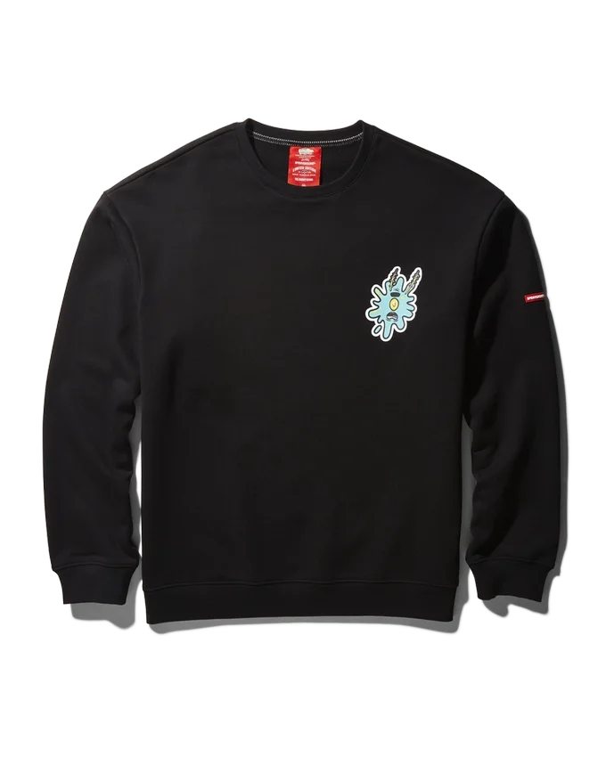 PULOVER SPONGEBOB SPLAT (NEGRU)