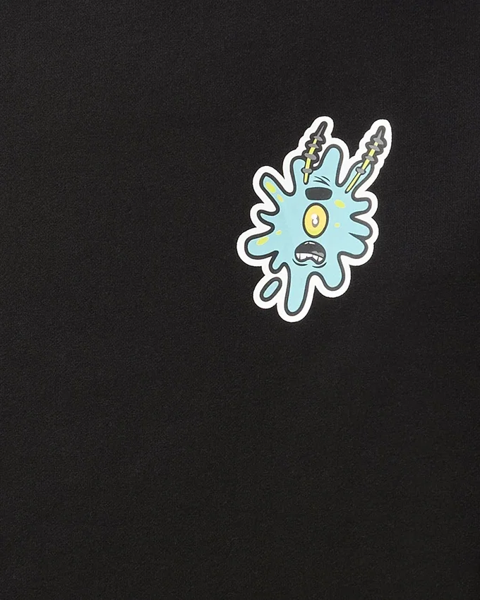 PULOVER SPONGEBOB SPLAT (NEGRU)