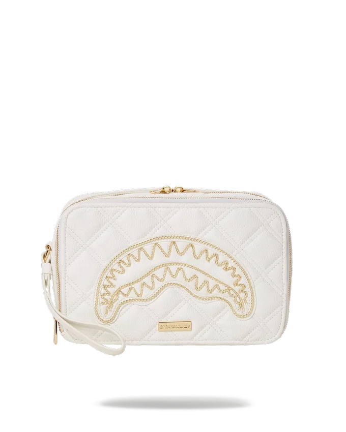 RIVIERA LE BLANC GOLD CHAIN SHARK Genți De Cosmetice