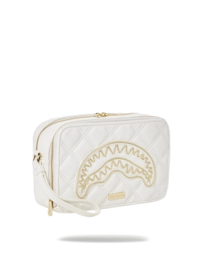 RIVIERA LE BLANC GOLD CHAIN SHARK Genți De Cosmetice