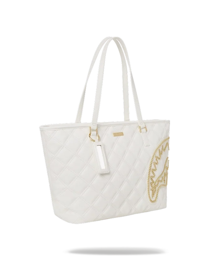 RIVIERA LE BLANC GOLD CHAIN Shark Sacoșă