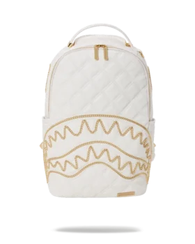 RIVIERA LE BLANC RUCSAC CU LANȚ DE AUR SHARK (DLXV)
