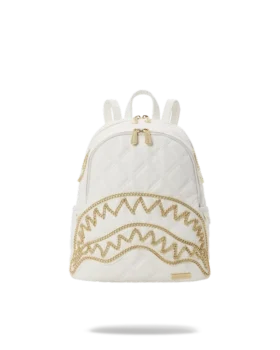 RIVIERA LE BLANC RUCSAC SAVAGE CU LANȚ AURIU ȘI MOTIV DE SHARK