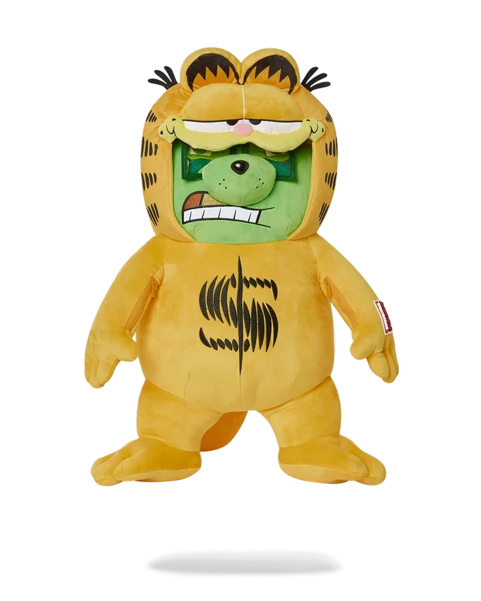 RUCSAC CU URSULEȚ DE PLUȘ GARFIELD MONEYBEAR