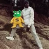 RUCSAC CU URSULEȚ DE PLUȘ GARFIELD MONEYBEAR