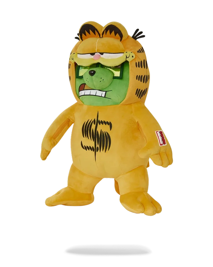 RUCSAC CU URSULEȚ DE PLUȘ GARFIELD MONEYBEAR