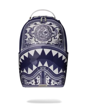 RUCSAC DIN PORȚELAN CU MOTIV TIGRU, FENIX ȘI SHARK