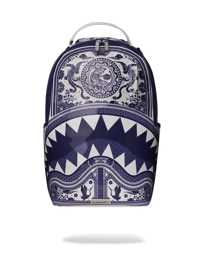 RUCSAC DIN PORȚELAN CU MOTIV TIGRU, FENIX ȘI SHARK