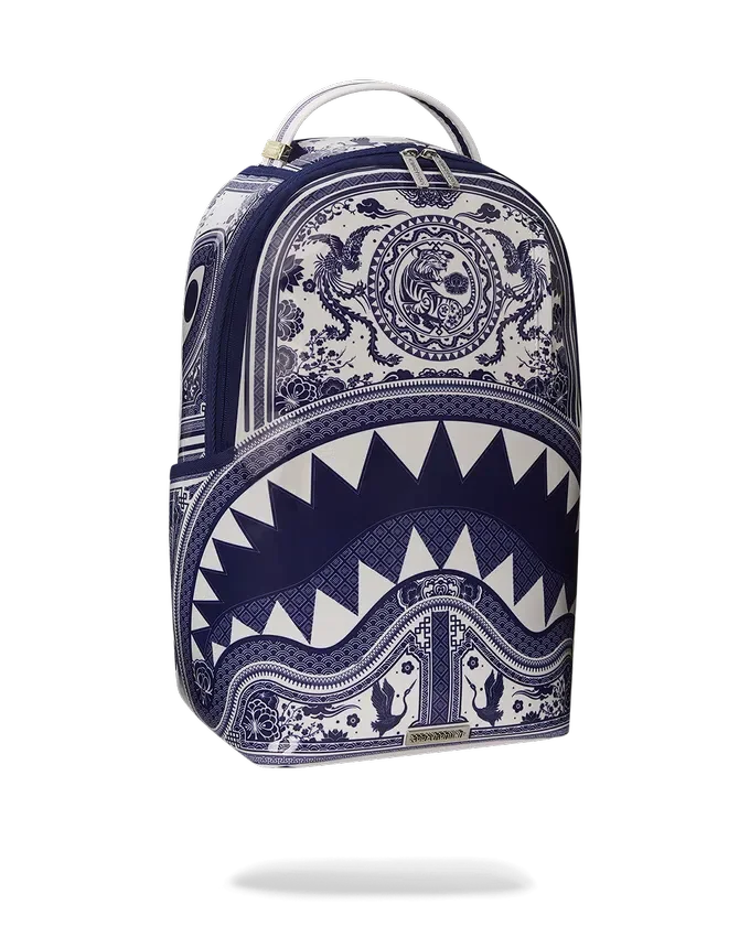 RUCSAC DIN PORȚELAN CU MOTIV TIGRU, FENIX ȘI SHARK