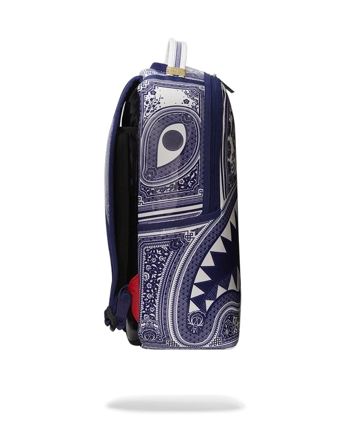 RUCSAC DIN PORȚELAN CU MOTIV TIGRU, FENIX ȘI SHARK