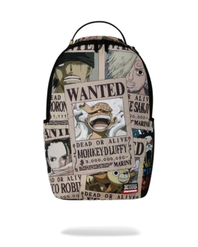 RUCSACI CU POSTERE „ONE PIECE WANTED Shark”