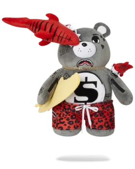 RUCSACUL CU URSULEȚ DE JUCĂRIE „MONEYBEAR” DIN SERIA „SHARK FRIENDS”