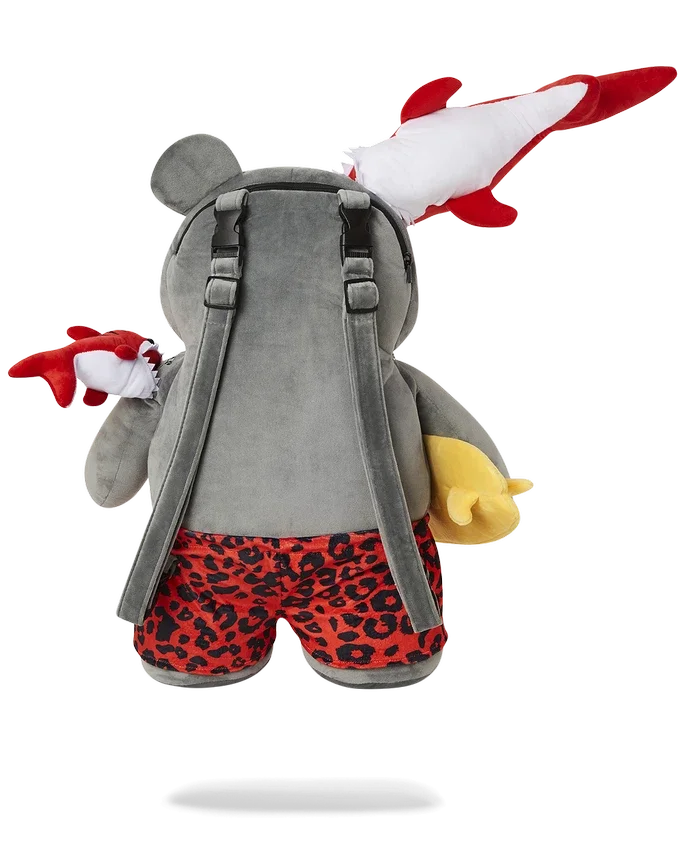 RUCSACUL CU URSULEȚ DE JUCĂRIE „MONEYBEAR” DIN SERIA „SHARK FRIENDS”