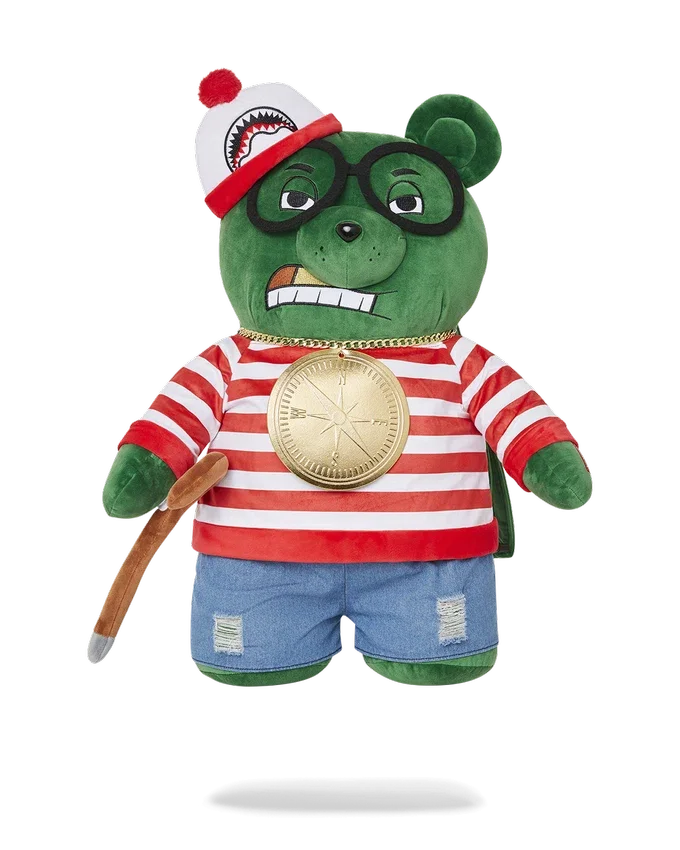 RUCSACUL CU URSULEȚ DE PLUȘ „WHERES WALDO MONEYBEAR”