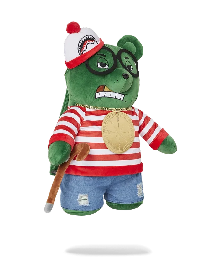 RUCSACUL CU URSULEȚ DE PLUȘ „WHERES WALDO MONEYBEAR”