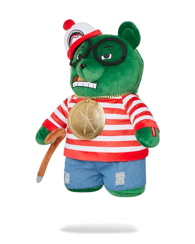 RUCSACUL CU URSULEȚ DE PLUȘ „WHERES WALDO MONEYBEAR”