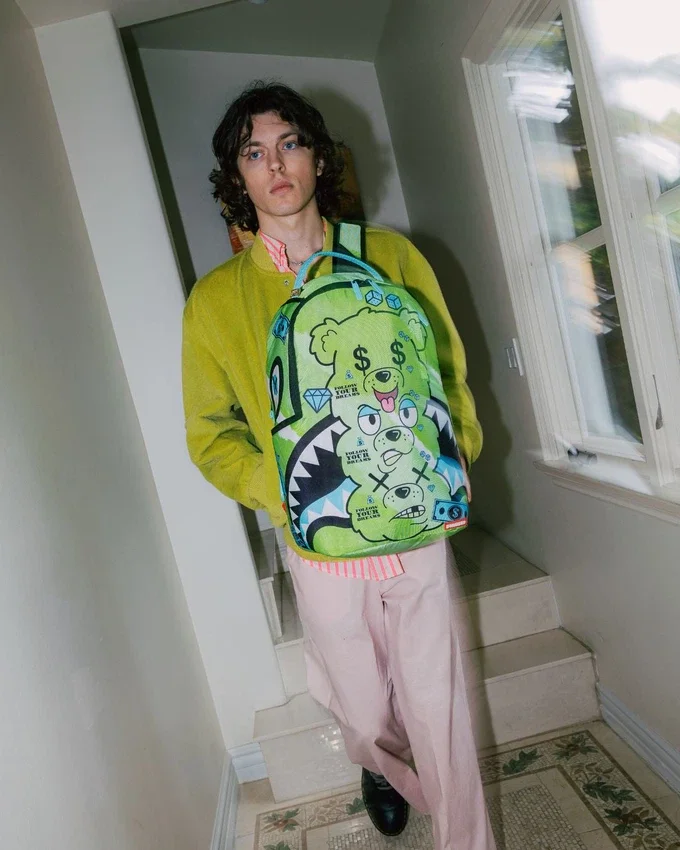 RUCSACUL DLXSR „MONEY BEAR SEEING TRIPLE”
