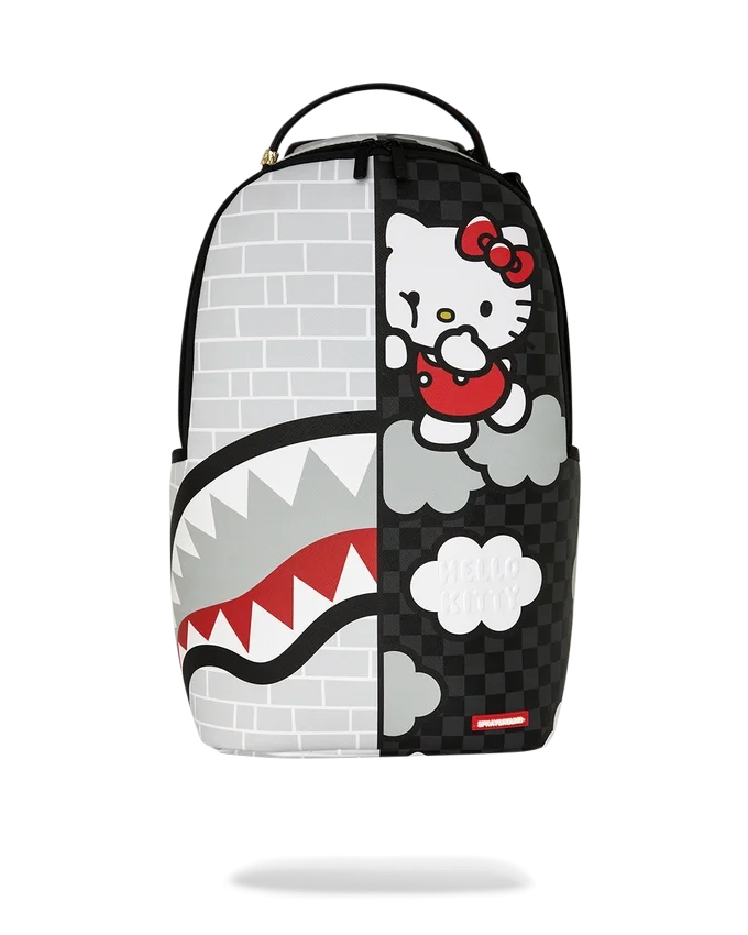 RUCSACUL HELLO KITTY COLABORARE OFICIALĂ - BRICK WALL SPLIT