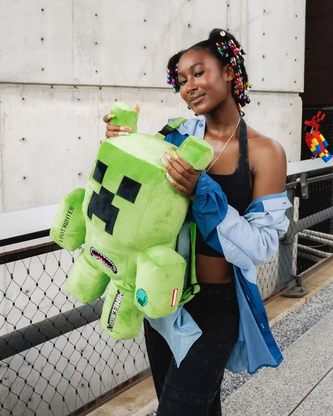 RUCSACUL MINECRAFT CREEPER MONEYBEAR