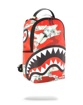 RUCSACUL MONEY CAMO (ROȘU)