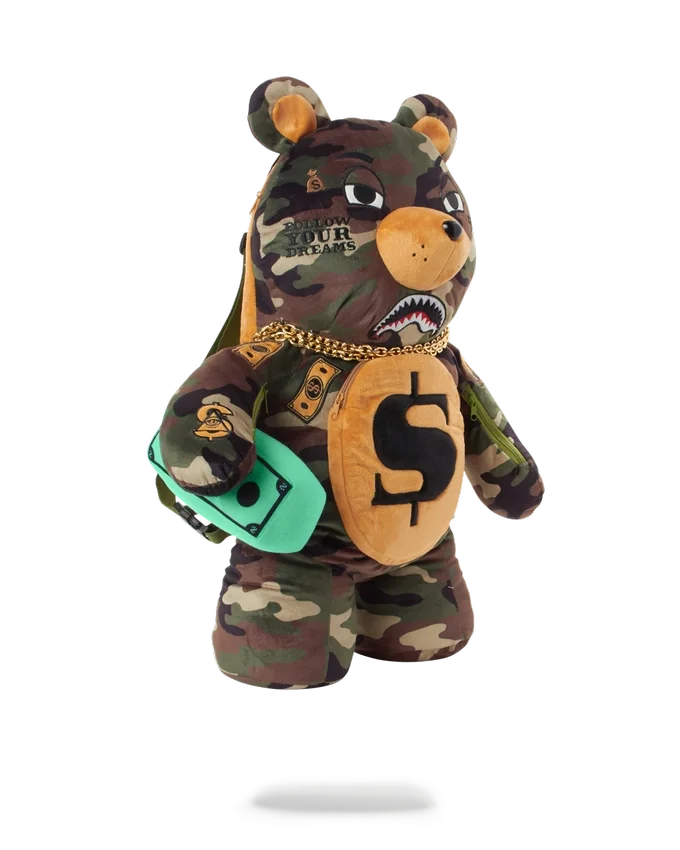 RUCSACUL MONEYBEAR CU URSULEȚ
