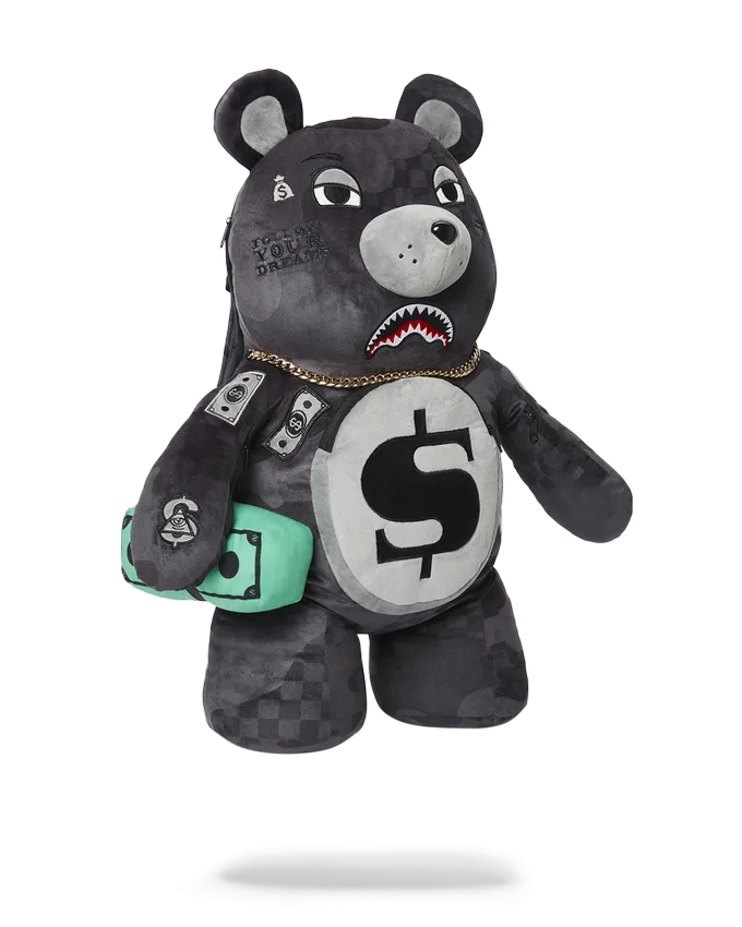 RUCSACUL MONEYBEAR TEDDYBEAR „3AM NEVER SLEEP”