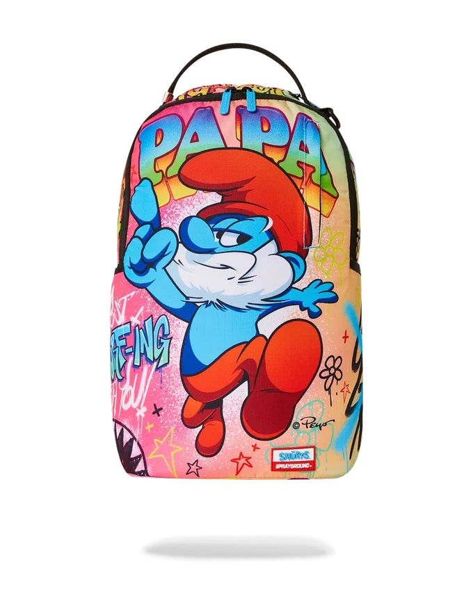 RUCSACUL PAPA SMURF ON THE RUN