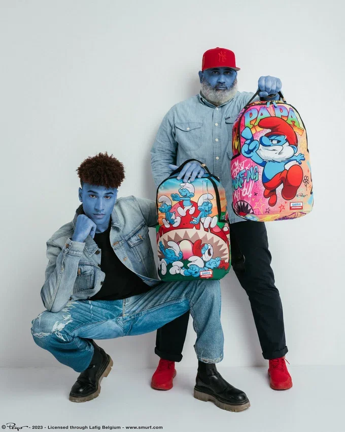 RUCSACUL PAPA SMURF ON THE RUN