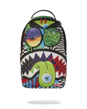 RUCSACUL PSYCHO WORLD OF FUN (CU BANDE DE VELCRO DETASABILE PENTRU OCHI)