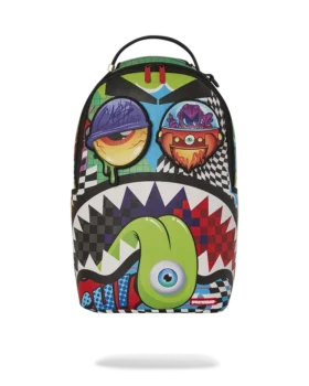RUCSACUL PSYCHO WORLD OF FUN (CU BANDE DE VELCRO DETASABILE PENTRU OCHI)