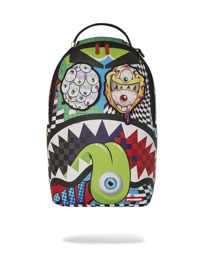 RUCSACUL PSYCHO WORLD OF FUN (CU BANDE DE VELCRO DETASABILE PENTRU OCHI)
