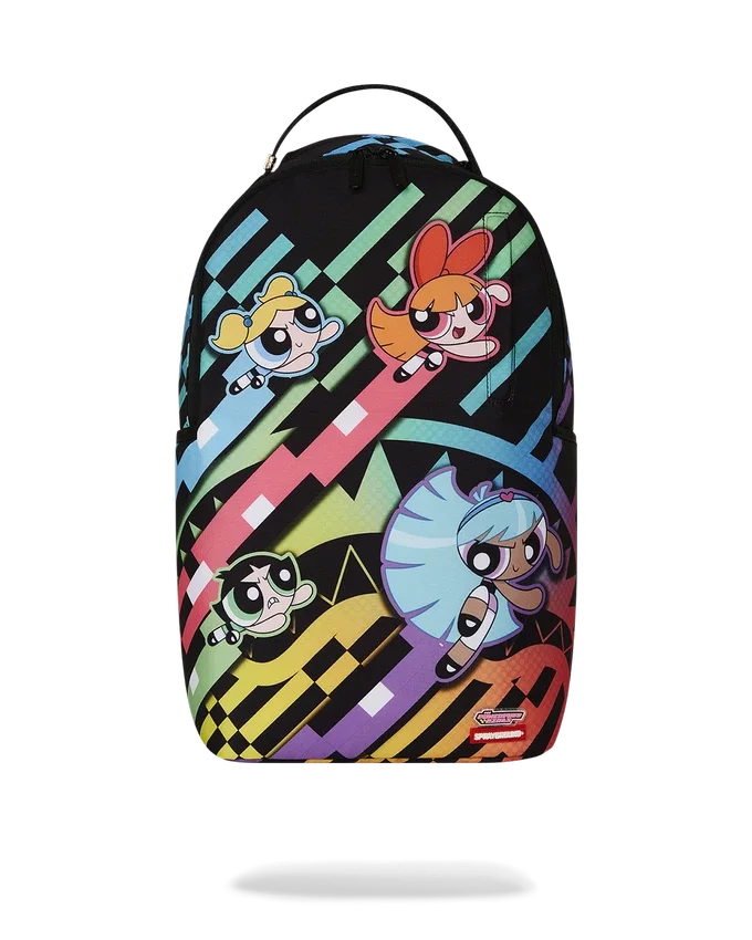 RUCSACUL „RAINBOW SMASH” CU FETE POWERPUFF