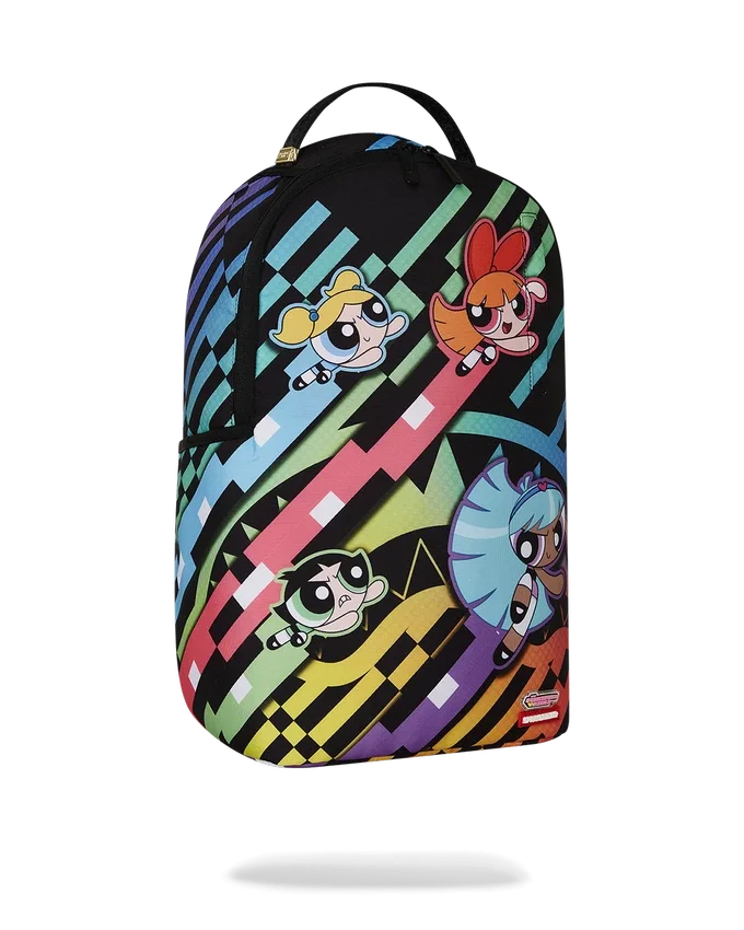 RUCSACUL „RAINBOW SMASH” CU FETE POWERPUFF